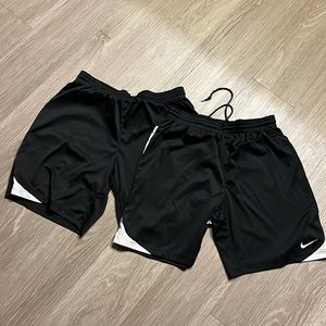 2 Pairs NikeFITDRY Soccer Shorts